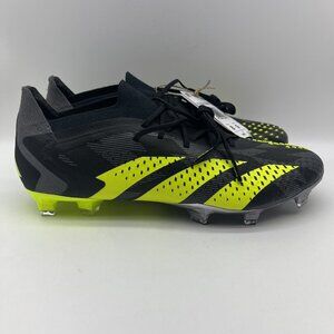 adidas Predator Accuracy Injection.1 Low FG Soccer Cleats Black Men's 8 IG0782